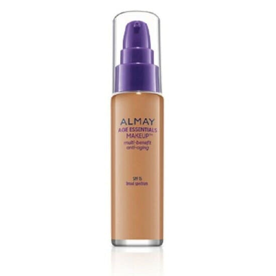 ALMAY Age Essentials Makeup Foundation SPF15 MEDIUM DEEP 180 NEW 30mL pump - Health & Beauty:Makeup:Face:Foundation