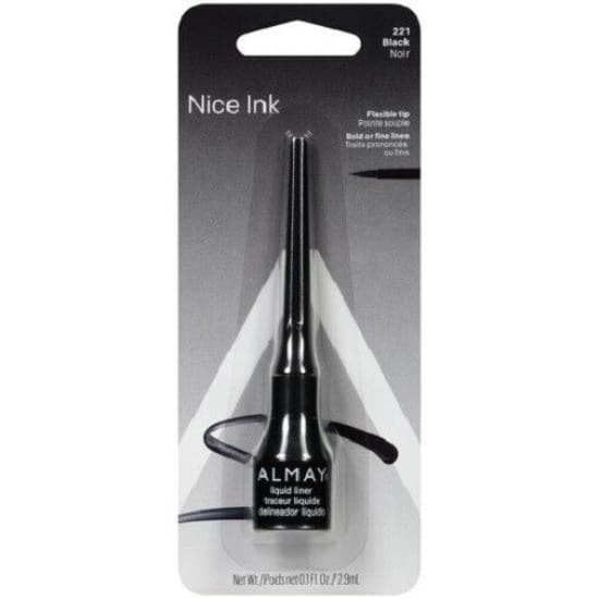 ALMAY Nice Ink Liquid Eyeliner BLACK 221 Eye Liner NEW waterproof - Health & Beauty:Makeup:Eyes:Eyeliner
