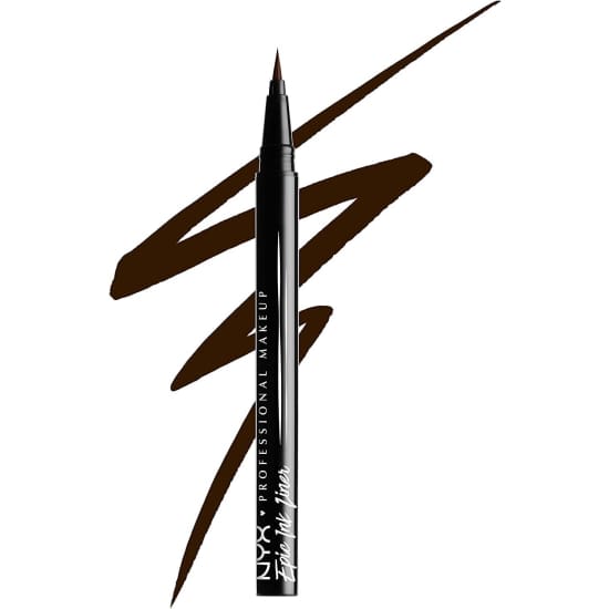 NYX Epic Ink Liquid Eye Liner BROWN EIL02 Eyeliner matte - Health & Beauty:Makeup:Eyes:Eyeliner