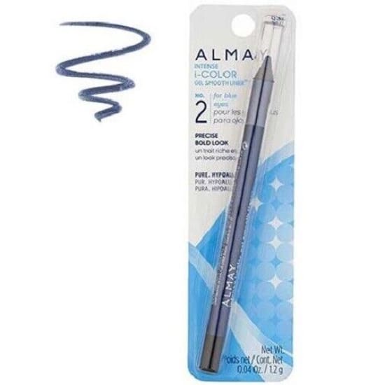 ALMAY intense i-Color Gel Smooth Pencil Eyeliner NAVY 032 Eye Liner NEW - Health & Beauty:Makeup:Eyes:Eyeliner