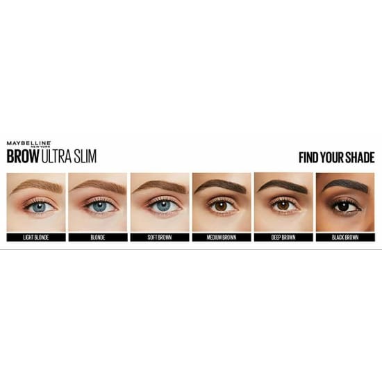 MAYBELLINE Brow Ultra Slim Defining Eyebrow Mechanical Pencil CHOOSE COLOUR eye - Health & Beauty:Makeup:Eyes:Eyebrow Liner & Definition