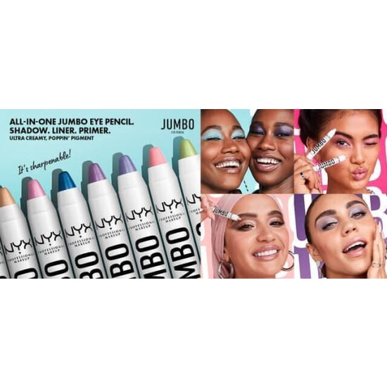 NYX Jumbo Eye Pencil CHOOSE YOUR COLOUR Eyeliner Line eyeshadow shadow primer - Health & Beauty:Makeup:Eyes:Eyeliner