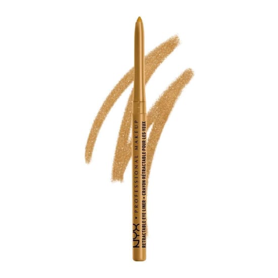 NYX Retractable Mechanical Eye Liner GOLD MPE04 NEW Eyeliner pencil - Health & Beauty:Makeup:Eyes:Eyeliner