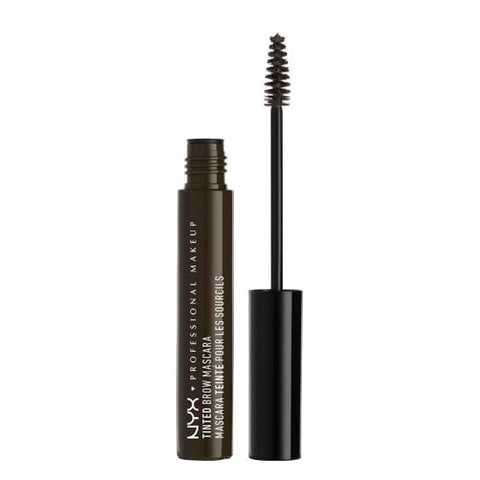 NYX Tinted Eyebrow Mascara BLACK TBM05 eye brow - Health & Beauty:Makeup:Eyes:Eyebrow Liner & Definition