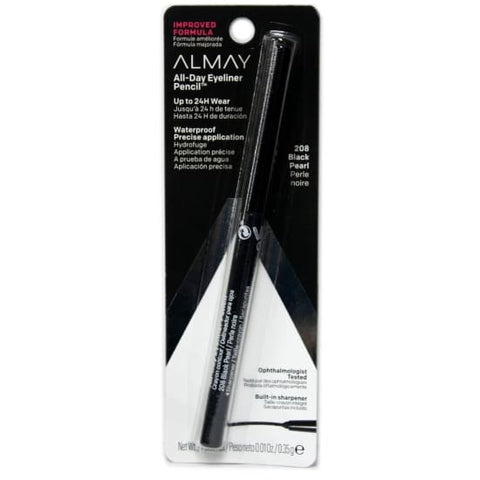 ALMAY All Day Eyeliner Pencil BLACK PEARL 208 Eye Liner NEW waterproof - Health & Beauty:Makeup:Eyes:Eyeliner