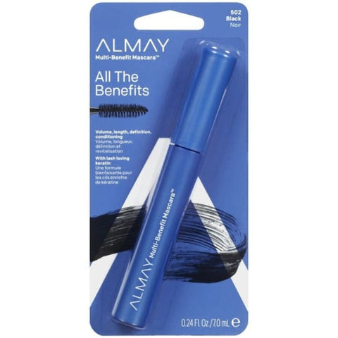 ALMAY All The Benefits Multi Benefit Mascara BLACK 502 NEW IN PACKET - Health & Beauty:Makeup:Eyes:Mascara