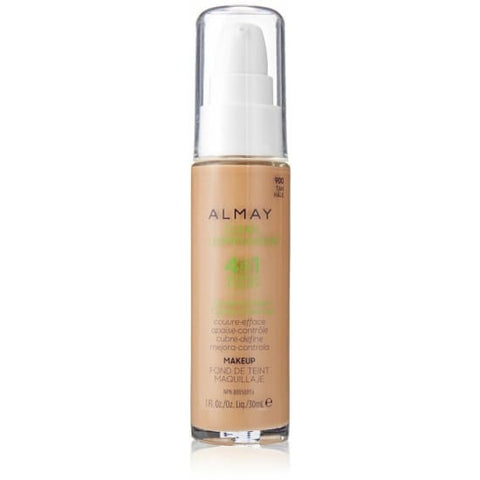 ALMAY Clear Complexion 4 in 1 Blemish Eraser Foundation TAN 900 30mL - Health & Beauty:Makeup:Face:Foundation