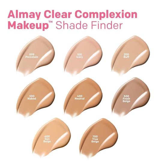 ALMAY Clear Complexion Foundation MOCHA 910 30mL salicylic acid acne treatment N6