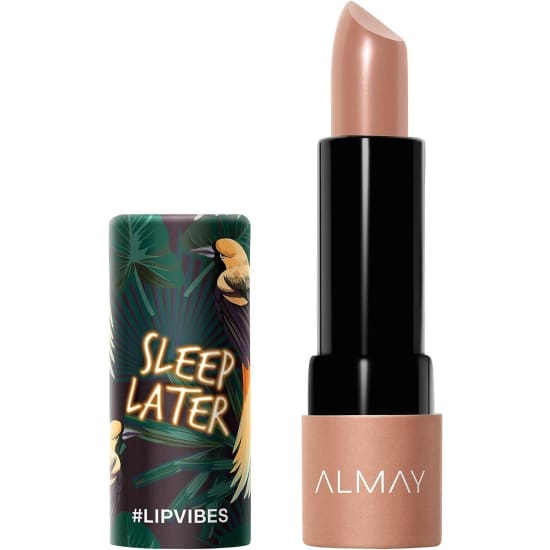 ALMAY #Lipvibes Lipstick SLEEP LATER 250 lip vibes cream nude beige - Health & Beauty:Makeup:Lips:Lipstick