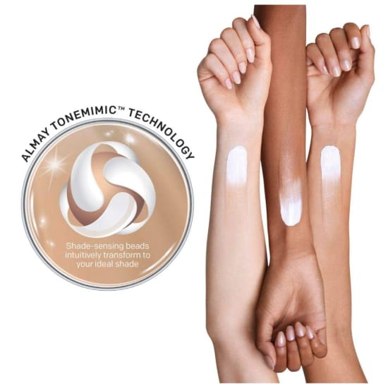 ALMAY Smart Shade Foundation MAKE MINE DARK 600 skintone matching deep dark skin2