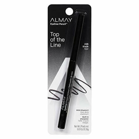 ALMAY Top Of The Line Pencil Eyeliner BLACK 205 Eye Liner NEW - Health & Beauty:Makeup:Eyes:Eyeliner