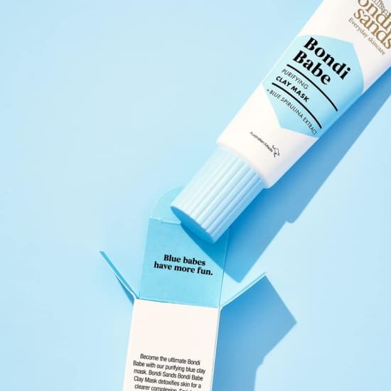 BONDI SANDS Bondi Babe Purifying Clay Mask 75mL blue spirulina extract7