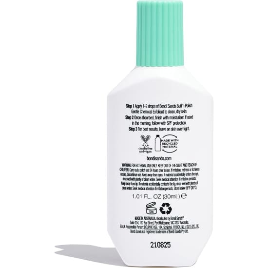BONDI SANDS Buff 'N Polish Refining Gentle Chemical Exfoliant 30mL exfoliator2