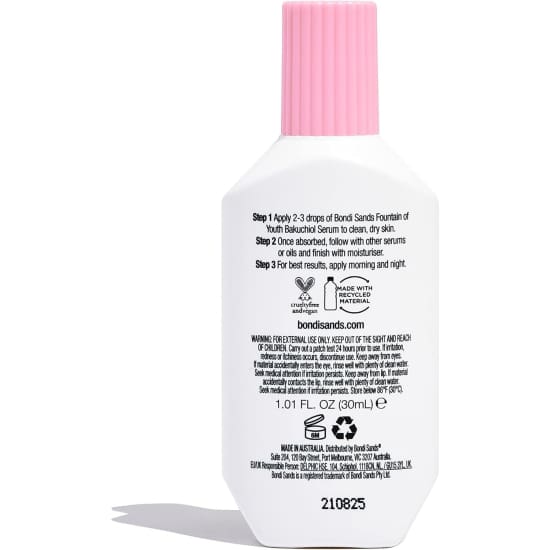 BONDI SANDS Fountain of Youth Restoring Bakuchiol Serum + Rosella Extract 30mL2