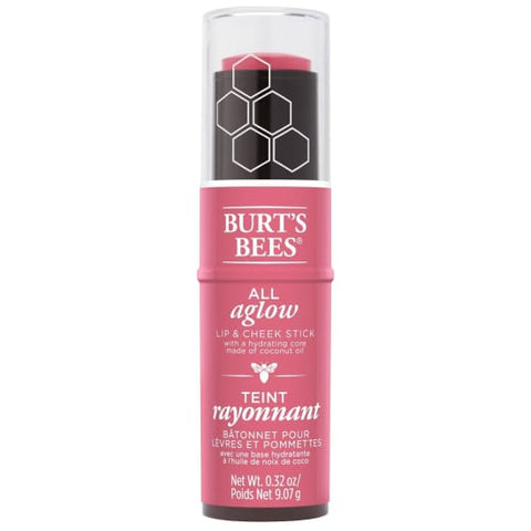 BURT’S BEES All Aglow Lip & Cheek Stick BLUSH BAY 1252 burts pink - Health & Beauty:Makeup:Face:Blush