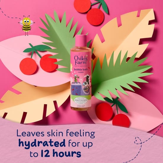 CHILDS FARM Bubble Bath CHERRY Sensitive skin 250mL eczema3