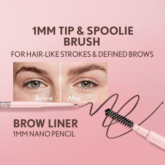COVERGIRL Clean Fresh Brow Liner Pencil BLACK BROWN 700 eyebrow eye - Health & Beauty:Makeup:Eyes:Eyebrow Liner & Definition