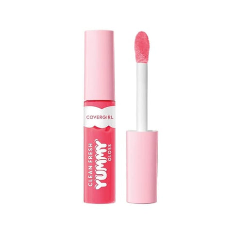 COVERGIRL Clean Fresh Yummy Lip Gloss GLAMINGO PINK 400 lipgloss - Health & Beauty:Makeup:Lips:Lip Gloss