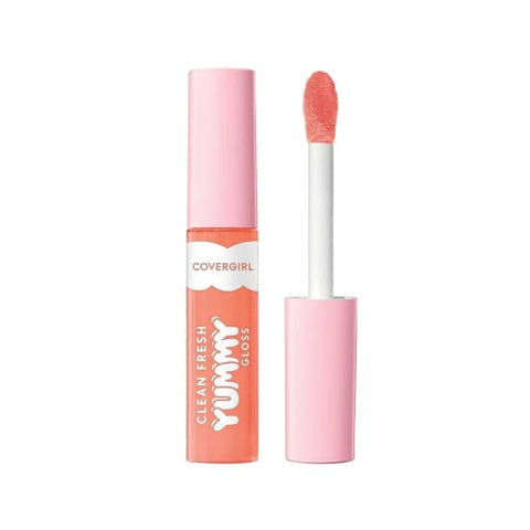 COVERGIRL Clean Fresh Yummy Lip Gloss PEACH OUT! 250 lipgloss - Health & Beauty:Makeup:Lips:Lip Gloss