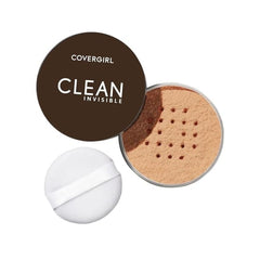 COVERGIRL Clean Invisible Loose Powder TRANSLUCENT MEDIUM WARM 130 talc free
