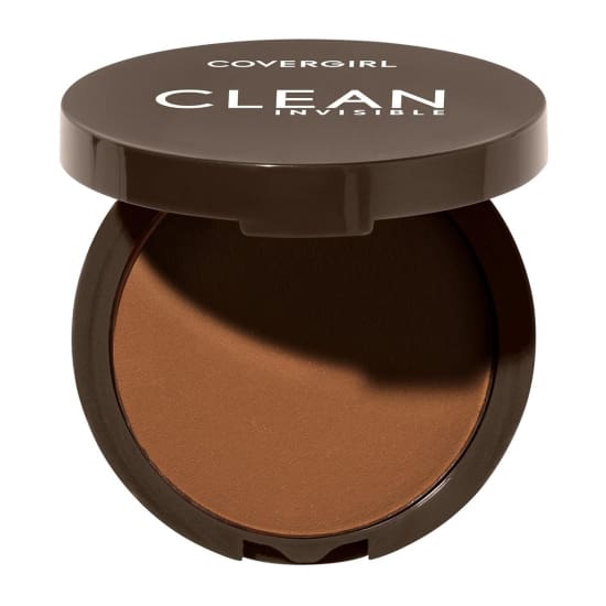 COVERGIRL Clean Invisible Pressed Powder GOLDEN CARAMEL 180 talc free1