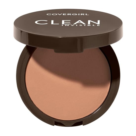 COVERGIRL Clean Invisible Pressed Powder SOFT HONEY 155 talc free1