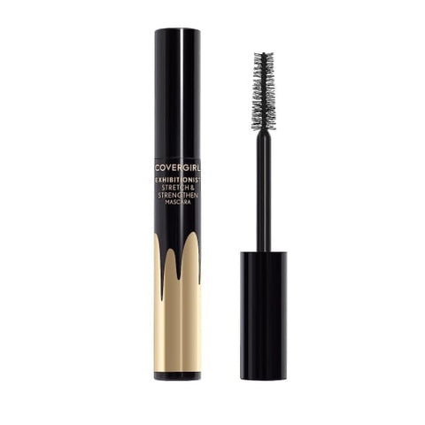 COVERGIRL Exhibitionist Stretch & Strengthen Mascara BLACK BROWN 810 washable - Health & Beauty:Makeup:Eyes:Mascara