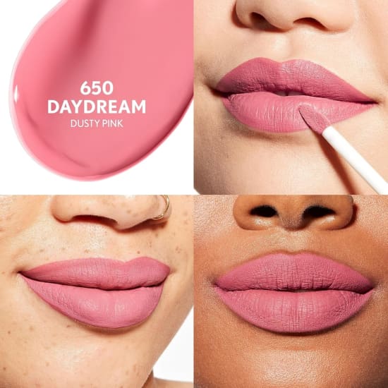 COVERGIRL Forever Velvet Pigment DAYDREAM 650 pink liquid lipstick2