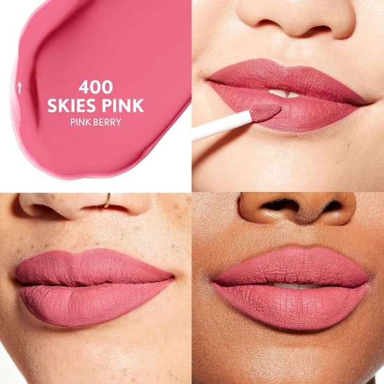 COVERGIRL Forever Velvet Pigment SKIES PINK 400 liquid lipstick2