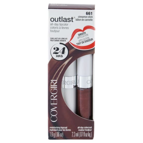 COVERGIRL Outlast All Day Liquid Lipcolor Lipstick CINNAMON STICK 661 - Health & Beauty:Makeup:Lips:Lipstick