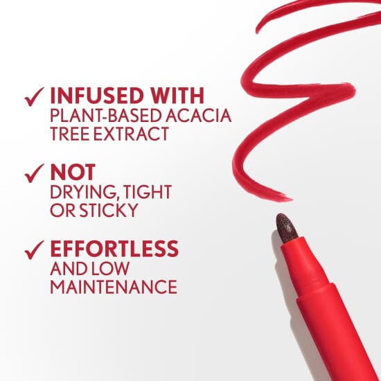 COVERGIRL Outlast Lipstain ICONIC RUBY 30 red lip stain2