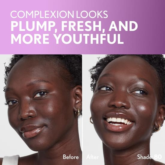 COVERGIRL Simply Ageless Skin Perfector Essence Foundation DEEP 80 30mL NEW1