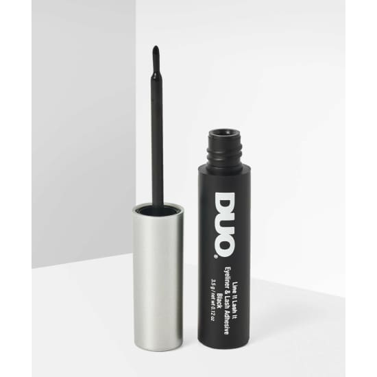 DUO Line It Lash It 2 in 1 Eyeliner & Adhesive BLACK glue eye liner Fine tip new2