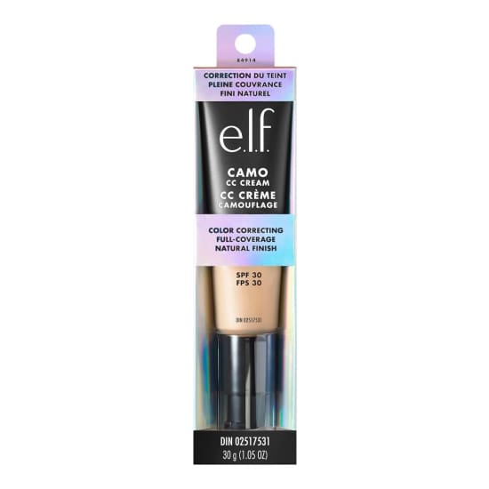 E.L.F. Camo CC Cream LIGHT 240 W elf EXP APRIL 26   warm 849140