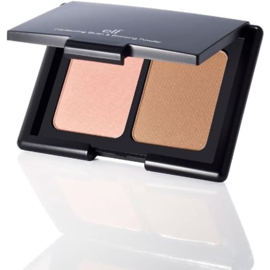 E.L.F Contouring Blush & Bronzing Powder ST. LUCIA 83601 elf bronzer pressed - Health & Beauty:Makeup:Face:Blush