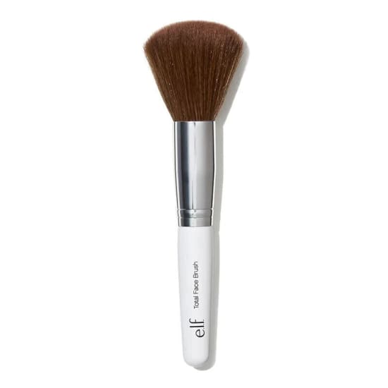 E.L.F. Essentials Total Face Makeup Brush synthetic elf touchup powder bronzer - Health & Beauty:Makeup:Makeup Tools Accessories:Brushes