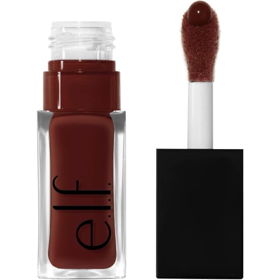 E.L.F. Glow Reviver Lip Oil HOT AS FUDGE 82014 elf liquid gloss hydrating1