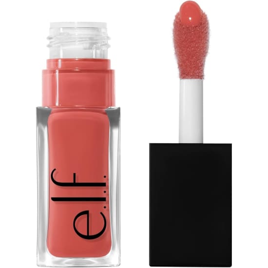 E.L.F. Glow Reviver Lip Oil IT'S GIVING GUAVA 82013 elf liquid gloss hydrating1