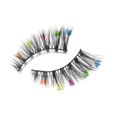 EYLURE Faux Mink Strip Lashes + Adhesive QUEEN OF HEARTS reusable eye lash glue - Health & Beauty:Makeup:Eyes:Eyelash Extensions