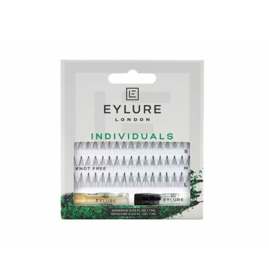 EYLURE Individual Knot Free Eyelashes +Adhesive Short Medium Long +glue +remover1