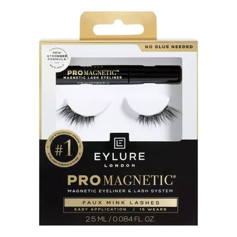 EYLURE Pro Magnetic Eyeliner &Lash System False Strip Eyelashes FAUX MINK ACCENT - Health & Beauty:Makeup:Eyes:Eyelash Extensions
