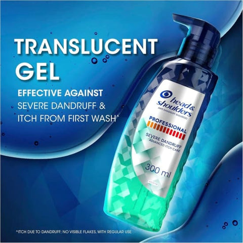 HEAD & SHOULDERS Professional Advanced Itch Care Anti-Dandruff Shampoo scalp0