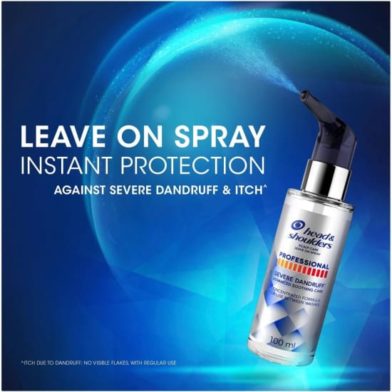 HEAD & SHOULDERS Scalp Care Leave on Spray 100mL NEW itch itchy scalp0