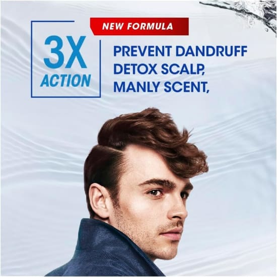 HEAD & SHOULDERS Ultra Men Shampoo & Conditioner Old Spice 550mL  Anti-Dandruff3