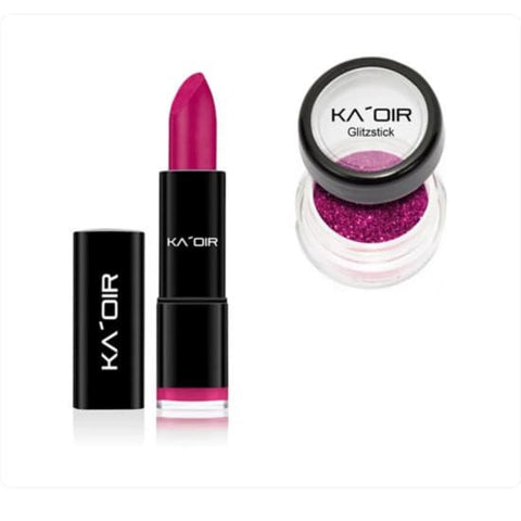 KA’OIR Glitzstick Pearl Creme Lipstick & Glitter Package GORGEOUS kaoir - Health & Beauty:Makeup:Lips:Lipstick