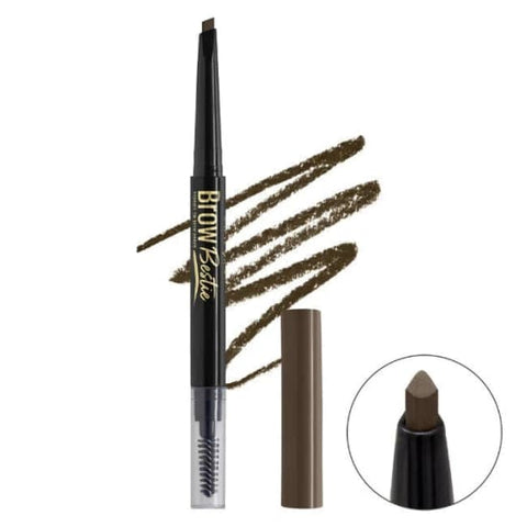 L.A GIRL Brow Bestie Triangle Tip Brow Pencil MEDIUM BROWN GBP375 eye eyebrow la - Health & Beauty:Makeup:Eyes:Eyebrow Liner & Definition
