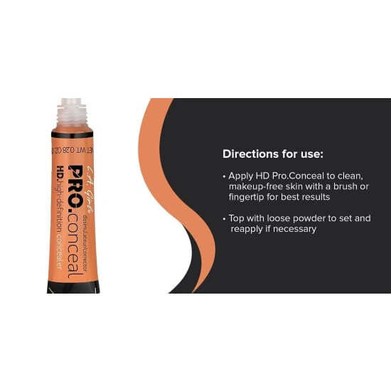 L.A. GIRL HD Pro Conceal Concealer ORANGE GC990 LA corrector - Health & Beauty:Makeup:Face:Concealer