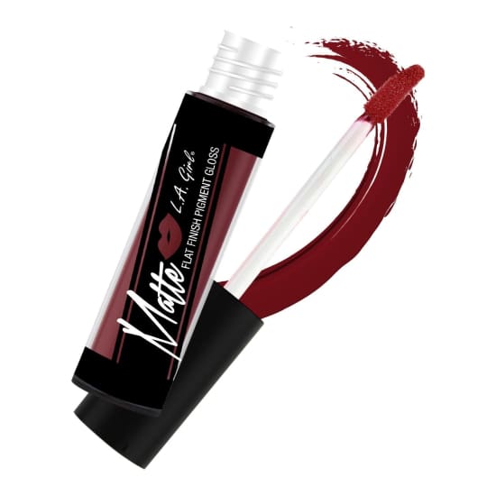 L.A. GIRL Matte Flat Finish Pigment Gloss SECRET GLG842 LA lipgloss lip0
