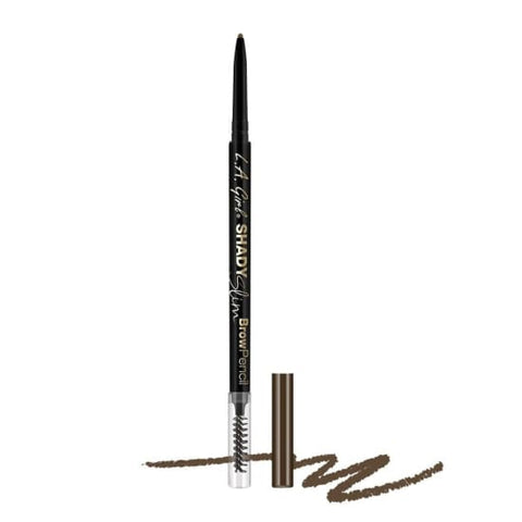 L.A GIRL Shady Slim Brow Pencil MEDIUM BROWN GBP356 eye eyebrow la - Health & Beauty:Makeup:Eyes:Eyebrow Liner & Definition