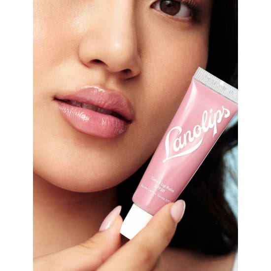 LANOLIPS Tinted Lip Balm ROSE 12.5g SPF30 For Dry Lips Lanolin hydrating NEW0